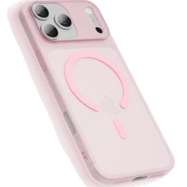 Чехол Gurdini Slim Series with MagSafe для iPhone 18 Pro Max Pink
