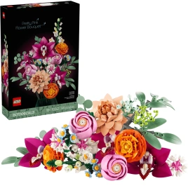 Конструктор LEGO Botanical Pretty Pink Flower Bouquet 10342
