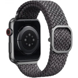 Ремешок Uniq Aspen Design Strap Braided для Apple Watch 38/40/41 Grey
