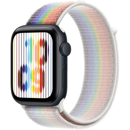 Смарт-часы Apple Watch SE (2025) 40mm Midnight Aluminum Case with Pride Edition Sport Loop