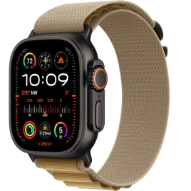 Смарт-часы Apple Watch Ultra 2 49mm Black Titanium Case with Tan Alpine Loop L