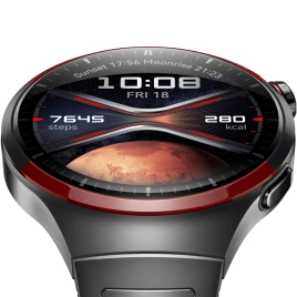 Смарт-часы Huawei Watch 4 Pro 48mm eSim Cellular Grey Aerospace-Grade Titanium Case (55020BXM)