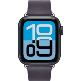 Смарт-часы Apple Watch SE (2025) 44mm Midnight Aluminum Case with Midnight Purple Modern Buckle S