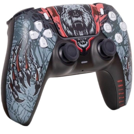 Кастомизированный джойстик беспроводной Sony DualSense для PS5 Grizzly