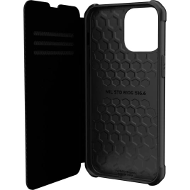 Чехол UAG Metropolis Folio для iPhone 13 Pro Max ( 113166113940) Kevlar Black