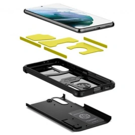Чехол Spigen Tough Armor для Samsung Galaxy S21 (ACS02425) Black