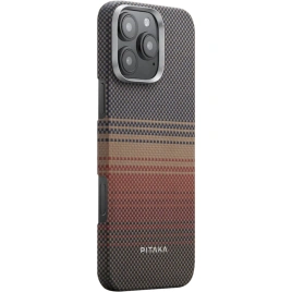 Чехол Pitaka Tactile Woven case для iPhone 16 Pro Sunset