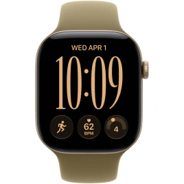 Смарт-часы Apple Watch Series 12 42mm Light Gold Aluminum Case with Olive Sport Band S/M