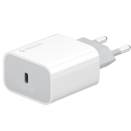 Сетевое зарядное устройство Deppa 30W USB-C 11378 White