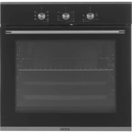 Электрический духовой шкаф Korting OKB 370 CMX Black/Stainless Steel