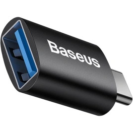 Переходник Baseus USB-C/USB-A ZJJQ000001 Black