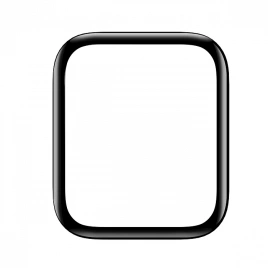 Защитное стекло Baseus Full-screen Curved Tempered Glass (SGAPWA4-H01) для Apple Watch series 4/5 44mm Black