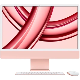 Моноблок Apple iMac (2023) 24 Retina 4.5K M3 8C CPU, 10C GPU/8GB/512Gb Pink (MQRU3)
