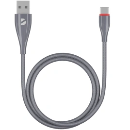 Кабель Deppa USB-C/USB-A 1m 72289 Gray
