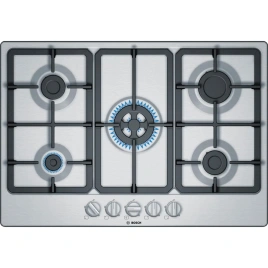 Газовая варочная панель Bosch Serie 4 PGQ7B5B90 Silver