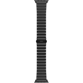 Ремешок Uniq Strova Strap Link Steel для Apple Watch 44/45/49 Gray
