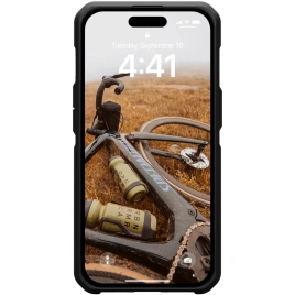 Чехол UAG Metropolis LT with MagSafe для iPhone 15 Kevlar Black (114315113940)