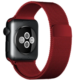 Ремешок Mokka Milanese Loop для Apple Watch 42/44/45mm Red Edition