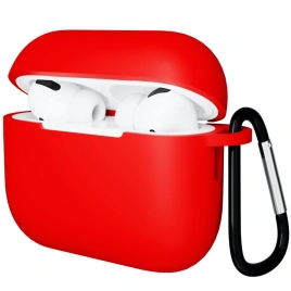 Силиконовый чехол Gurdini для AirPods Pro 3 Red