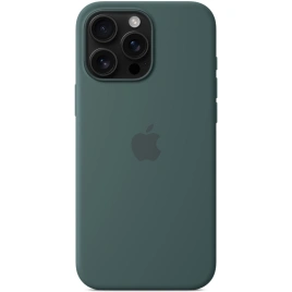 Чехол Apple Silicone Case with MagSafe для iPhone 16 Pro Max Lake Green