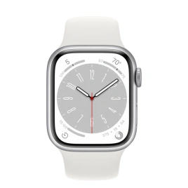 Смарт-часы Apple Watch Series 8 GPS 41mm Silver/White Sport Band
