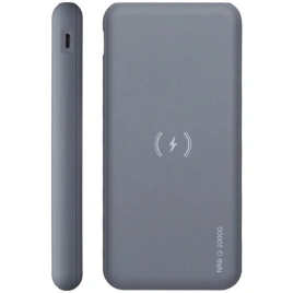 Внешний аккумулятор Deppa NRG Qi 10000 mAh 33552 Gray