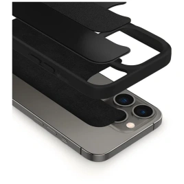Чехол Spigen Cyrill Leather Brick для iPhone 13 Pro (ACS03581) Black