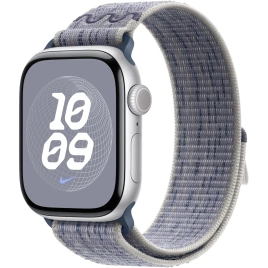Ремешок Apple Watch 40mm Grey/Blue Nike Sport Loop (MC1G4)
