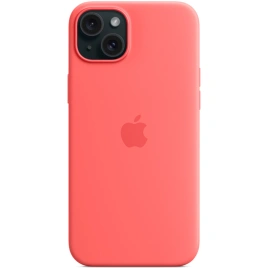 Силиконовый чехол Apple MagSafe для iPhone 15 Plus Guava