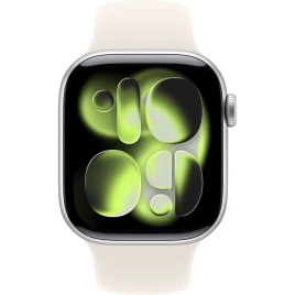 Смарт-часы Apple Watch Series 11 42mm Silver Aluminium Case with Starlight Sport Band S/M