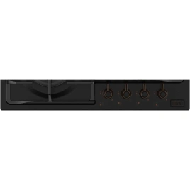 Газовая варочная панель Korting HG 674 CTCN Matte Black/Copper