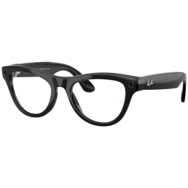 Умные очки Ray-Ban Skyler (Gen 2) Shiny Black Standard Clear to Amethyst Transitions