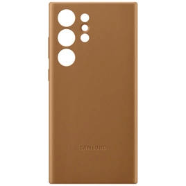 Чехол Samsung Series для Galaxy S23 Ultra Leather Case Brown