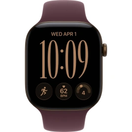 Смарт-часы Apple Watch Series 12 42mm Dark Bronze Aluminum Case with Burgundy Sport Band M/L