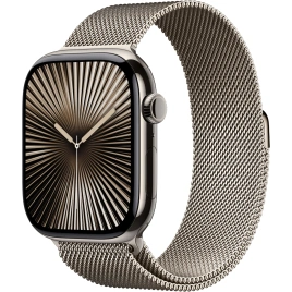 Смарт-часы Apple Watch Series 10 46mm Natural Titanium Case with Natural Milanese Loop