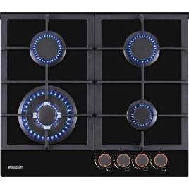 Газовая варочная панель Weissgauff HGRG 641 BG Black