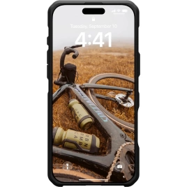Чехол UAG MagSafe Metropolis LT Kevlar для iPhone 16 Pro Max Kevlar Black