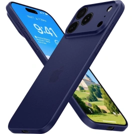 Чехол Gurdini Super Slim 0.3 mm для iPhone 17 Pro Max Midnight Blue
