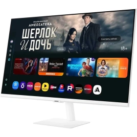 Монитор Samsung 32" M7 S32FM703UIXCI White (LS32FM703UIXCI)
