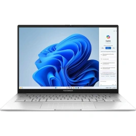 Ноутбук ASUS Zenbook 14 UX3405CA-PP733 14 OLED/ i9-285H Ultra/32GB/1TB SSD (90NB14W2-M013J0) Foggy Silver