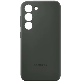 Чехол Samsung Silicone Case для Galaxy S23 Plus Khaki