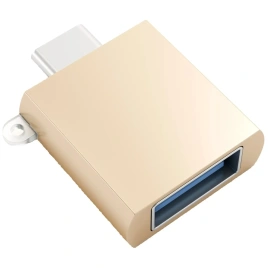 Хаб Satechi USB-C 2 в 1 (ST-TCUAG) Gold