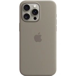 Силиконовый чехол Apple MagSafe для iPhone 15 Pro Max Clay