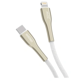 Кабель Deppa USB-C/Lightning 1m 72525 White