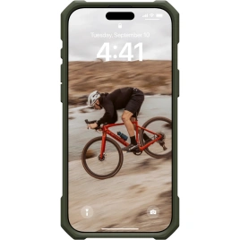 Чехол UAG MagSafe Essential Armor для iPhone 16 Pro Max Olive Drab