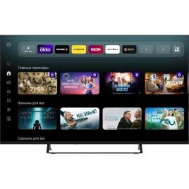 Телевизор Sber 65" DLED 4K UHD Салют ТВ (SDX-65U5500MBB)