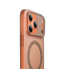 Чехол Gurdini Slim Series with MagSafe для iPhone 17 Pro Orange