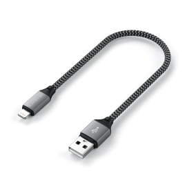 Кабель Satechi USB-A/Lightning 0,25m ST-TAL10M Space Grey