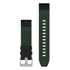 Ремешок Garmin QuickFit Marq Leather Watch Band (010-13225-09) 22mm Black/Green