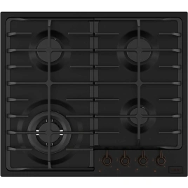 Газовая варочная панель Korting HG 674 CTCN Matte Black/Copper